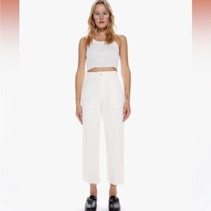 MOTHER Patch Pocket Private Ankle Fray Size 29 NWT